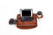 Laptop Sleeve Convertible Lap Desk - TaboLap Brown or Black Suede Computer Sleeve Doubles as a Lapdesk with a Cup Holder for Your Comfy, Private, and Contactless Working Space in Any Public Area. For Up to 14-Inch Device